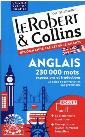 Le Robert & Collins poche + Anglais - Thumbnail
