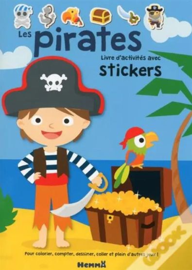 Les Pirates (Livre D'activites Avec Stickers)