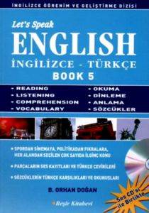 Lets Speak English Book 5; İngilizce-Türkçe