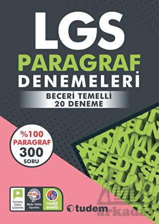 LGS Paragraf Denemeleri Tudem Yayınları