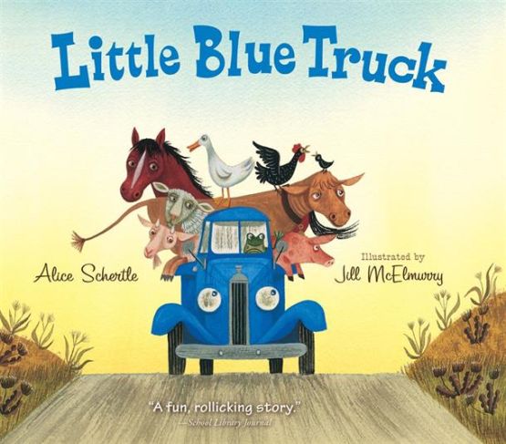 Little Blue Truck Board Book - Little Blue Truck