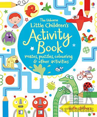 Little Children's Activity Book: Mazes, Puzzles and Coloring