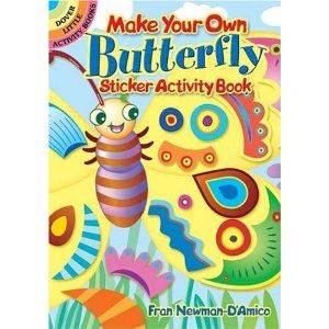 Make Your Own Butterfly Sticker Book