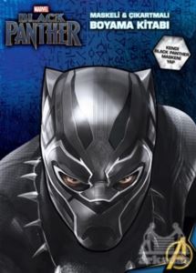 Marvel Black Panther Maskeli Ve Çıkartmalı Boyama Kitabı