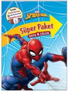 Marvel Spider-Man Süper Paket Boya Ve Eğlen