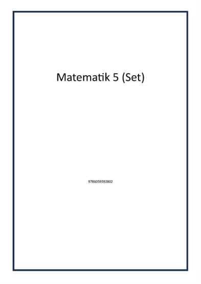 Matematik 5 (Set)