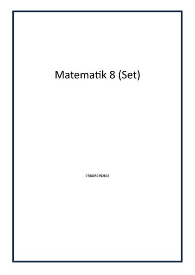 Matematik 8 (Set)
