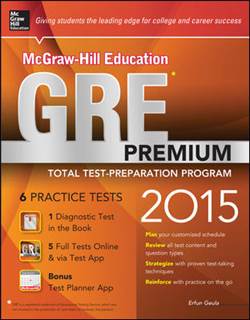 McGraw-Hill's Education GRE Premium 2015
