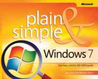 Microsoft Plain Simple Windows 7