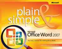 MS Plain Simple MS Office Word 2007