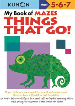 My Book of Mazes: Things That Go