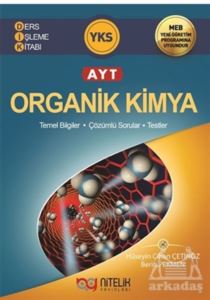 Nitelik YKS AYT Organik Kimya Ders İşleme Kitabı