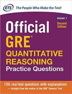 Official GRE Quantitative Reasoning Practice Questions 1 (2Nd Ed.)