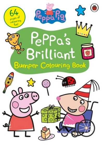 Peppa Pig: Peppa's Brilliant Bumper Colouring Book - Peppa Pig
