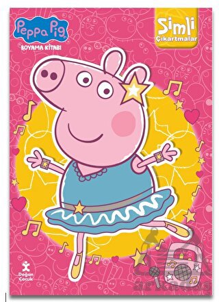 Peppa Pig Simli Çıkartmalı Boyama - Thumbnail