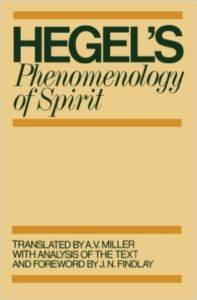Phemenology Of Spirit