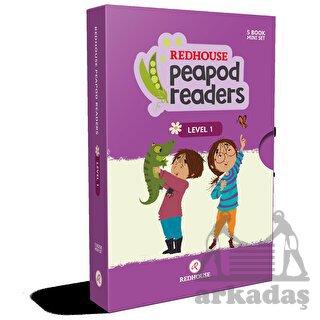 Redhouse Peapod Readers İngilizce Hikaye Seti 1 (Kutulu Ürün) - Thumbnail