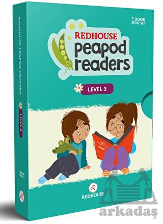 Redhouse Peapod Readers İngilizce Hikaye Seti 3 Kutulu Ürün - Thumbnail