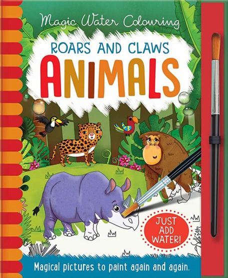 Roars and Claws - Animals - Magic Water Colouring