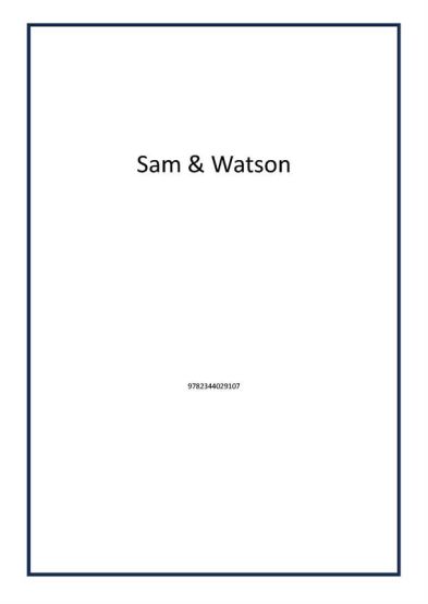 Sam & Watson