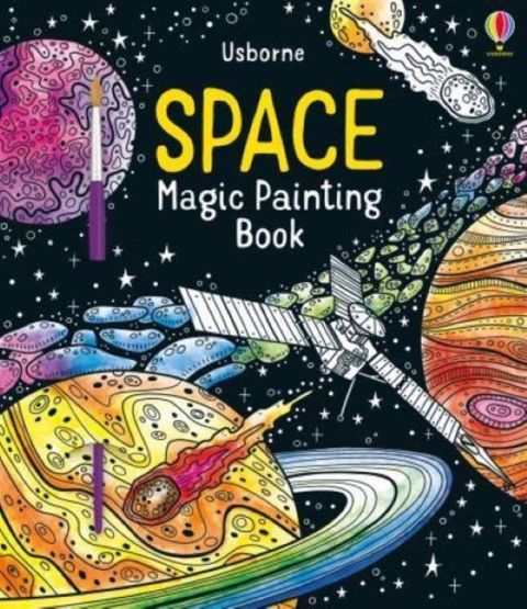 Space Magic Painting Book - Magic Painting Books