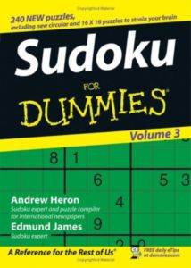 Sudoku For Dummies Volume 3