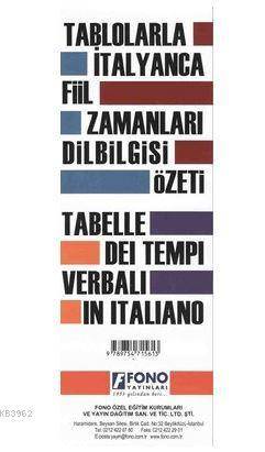 Tablolarla İtalyanca Fill Zamanları Dilbilgisi Özeti