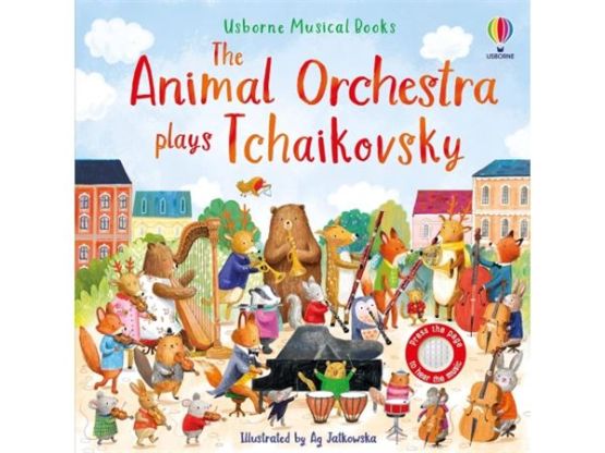 The Animal Orchestra Plays Tchaikovsky - Usborne Musical Books - Thumbnail