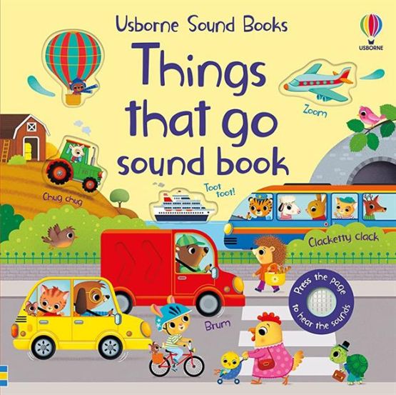 Things That Go Sound Book - Usborne Sound Books