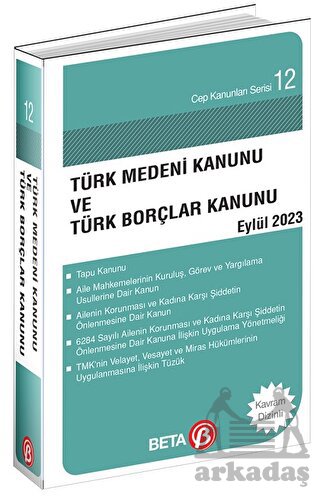 Türk Medeni Kanunu Ve Türk Borçlar Kanunu - Thumbnail