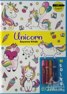 Unicorn Boyama Kitabı - Minik Ressamlar