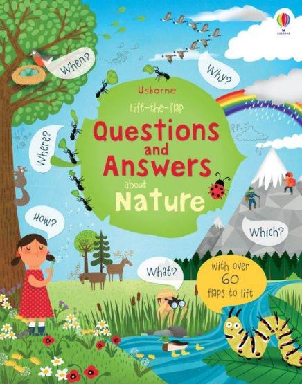 Usborne Lift-the-Flap Questions and Answers About Nature