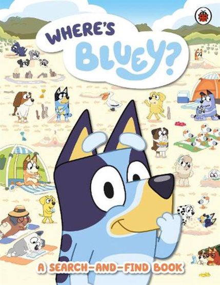 Where's Bluey? A Search-And-Find Book - Bluey