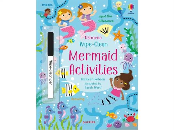 Wipe-Clean Mermaid Activities - Wipe-Clean Activities