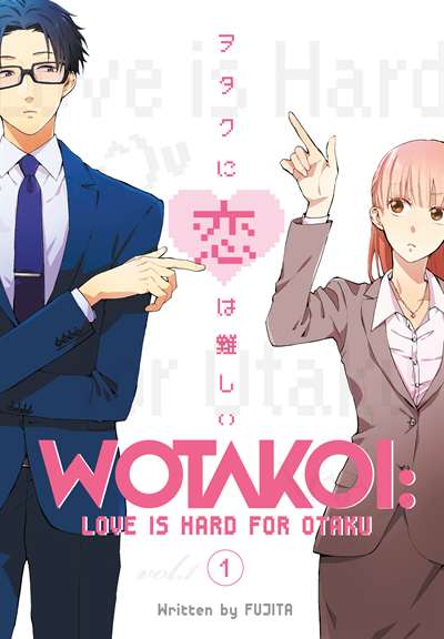 Wotakoi: Love is Hard for Otaku 1 Graphic Novels Kodansha Comics USA Fujita  - Kitapbulan