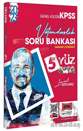 Yargı Yayınları 2023 KPSS 5Yüz Vatandaşlık Tamamı Çözümlü Soru Bankası